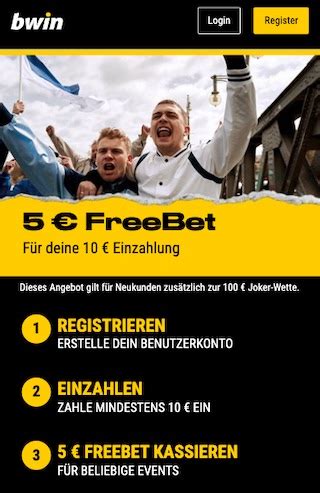 5 euro freebet bwin|5 € FreeBet für alle .